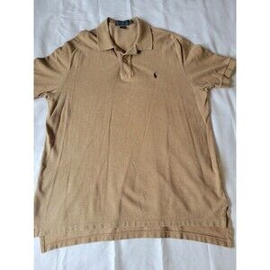 Polo By Ralph Lauren Men’s Polo Shirt Tan Size XL